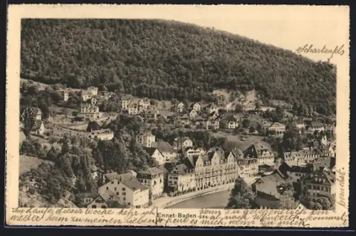 AK Ennet-Baden, Teilansicht mit Bäumen