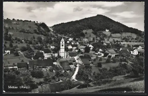 AK Mettau /Aarg., Teilansicht mit Kirche