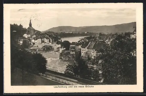 AK Laufenburg, Ortsansicht und neue Brücke