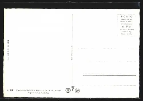 AK Laufenburg a. Rhein, Teilansicht mit Kirche