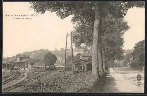 AK Sainte-Menehould, Route de Metz