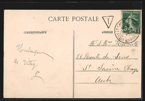 AK Vitry-le-Francois, La Place Royer-Collard