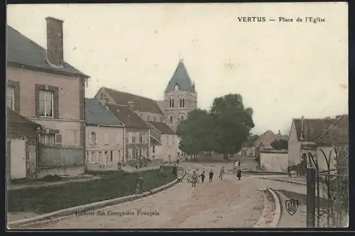 AK Vertus, Place de l`Eglise