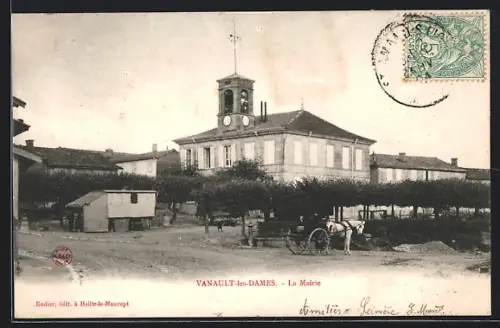 AK Vanault-les-Dames, la Mairie