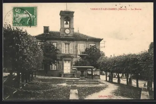 AK Vanault-les-Dames /Marne, La Mairie
