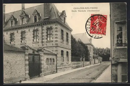 AK Chalons-sur-Marne, Ecole Normale d`Institutrice