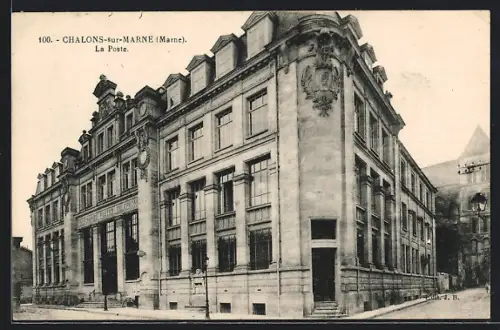 AK Chalons-sur-Marne, La Poste