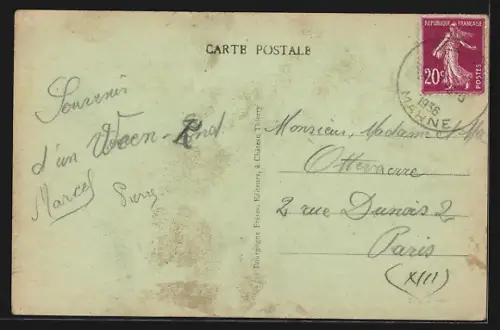 AK Sézanne /Marne, Vue Panoramique