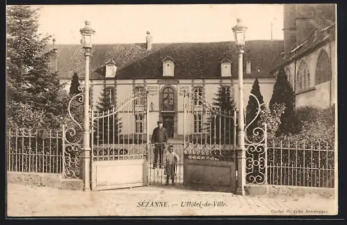 AK Sézanne, L`Hôtel-de-Ville