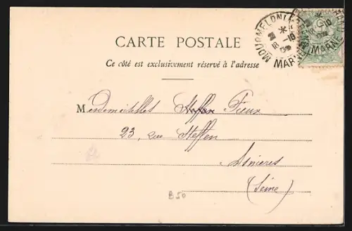 AK Mourmelon-le-Grand, Eglise et Place d`Armes