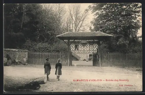 AK St-Martin-d`Ablois, Entrée des Sources