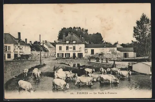 AK Fismes, La Vesle à Fismette