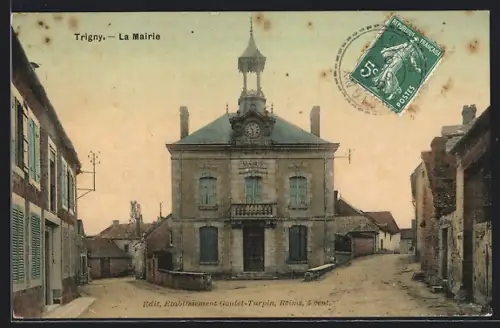 AK Trigny, La Mairie