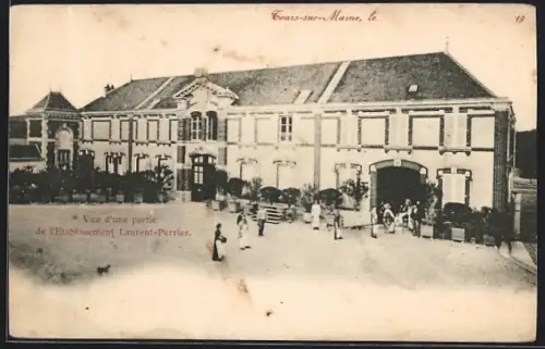 AK Tours-sur-Mrne, Vue d`une partie de l`Etablissement Laurent-Perrier