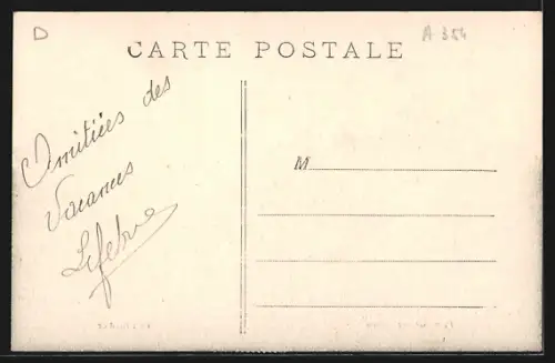 AK Ormes, La Place et le Monument
