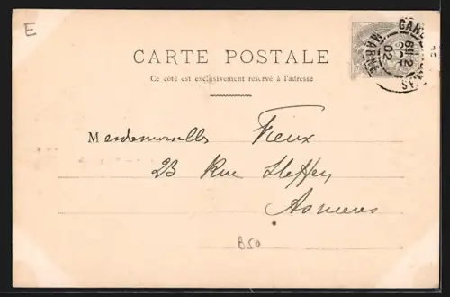 AK Rilly, Vue générale, Rue de la Gare