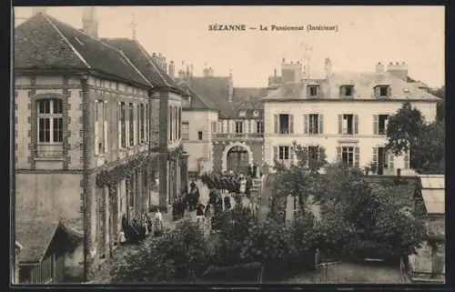 AK Sézanne, Le Pensionnat (Intérieur)