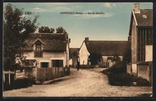 AK Sommesous, Rue du Chauffry