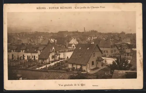 AK Reims, Vue générale de la Cité