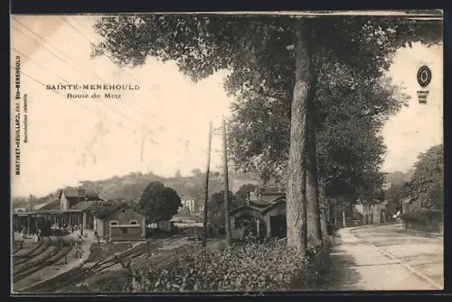AK Sainte-Menehould, Route de Metz
