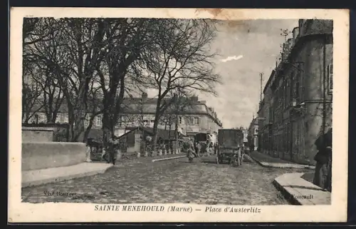 AK Sainte-Menehould, Place d`Austerlitz