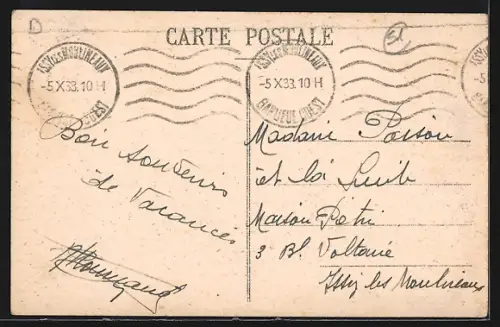 AK Mourmelon-le-Petit, Ancienne Place