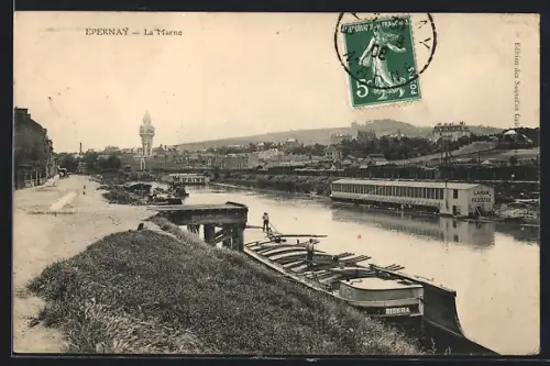 AK Epernay, La Marne