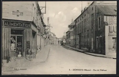 AK Dormans, Rue de Chalons