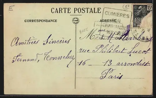 AK Cumières, Rue de Damery