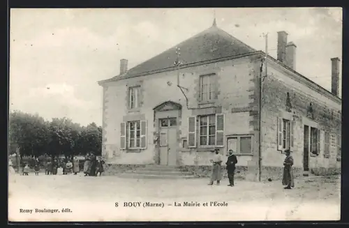 AK Bouy, La mairie et l`ecole