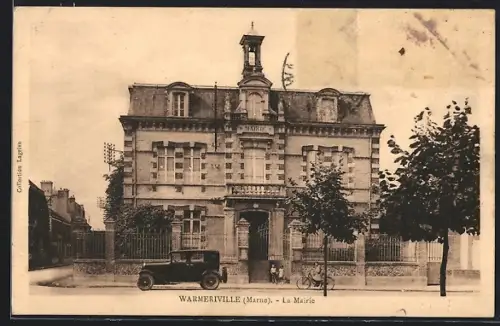 AK Warmeriville, La Mairie