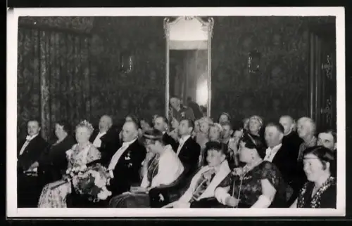 AK Fürst Albert von Thurn & Taxis bei einer festlichen Abendveranstaltung