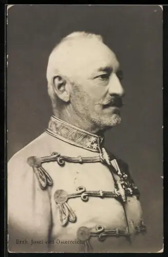 AK Erzherzog Josef von Österreich in Uniform im Profil