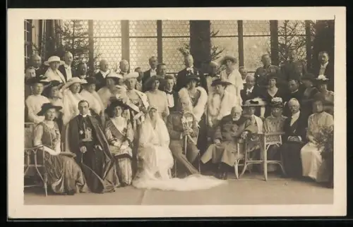 Foto-AK Hochzeit von Kronprinz Rupprecht von Bayern