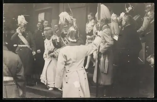 AK König Ludwig III. in Uniform