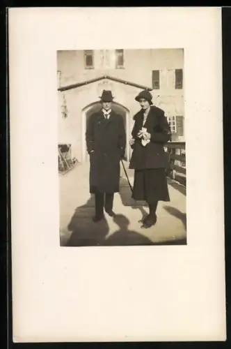 AK Kronprinz Rupprecht von Bayern mit Gemahlin