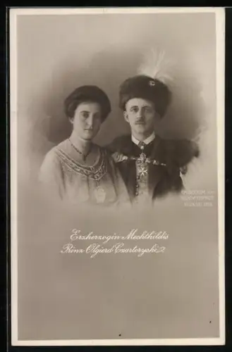 AK Erzherzogin Mechthildis und Prinz Olgierd Czartoryski
