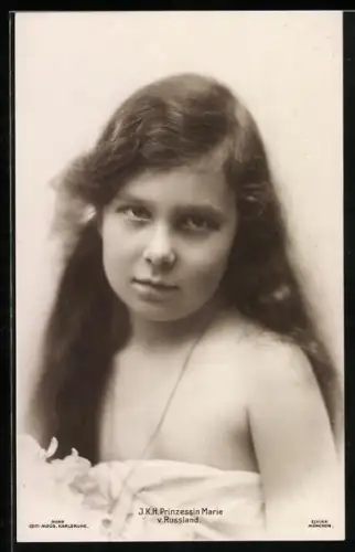 AK Porträt Prinzessin Marie von Russland