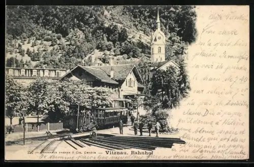 AK Vitznau, Bahnhof
