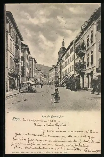 AK Sion, Rue du Grand Pont