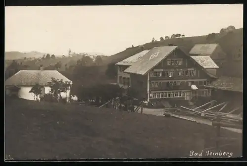 AK Hemberg, Bad Hemberg von einem Hang aus
