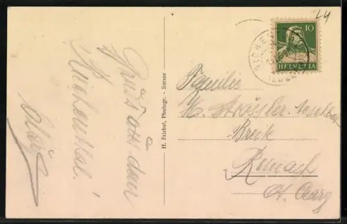 AK Reiden, Kurhaus und Wasserheilanstalt Richenthal von V. Blum