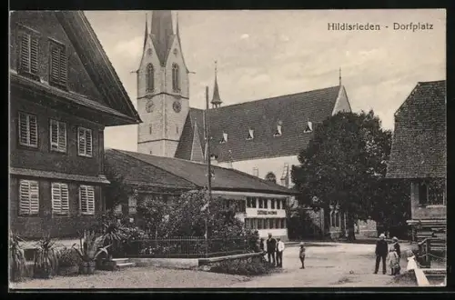 AK Hildisrieden, Dorfplatz