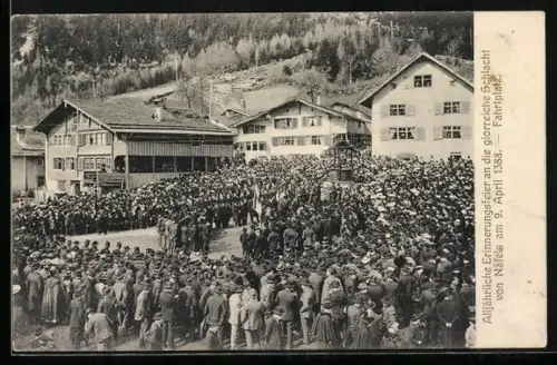 AK Näfels, Erinnerungsfeier Schlacht von Näfels auf dem Fahrtplatz