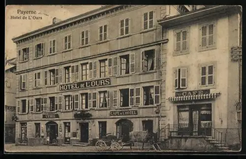 AK Payerne, Hotel de L`Ours, Café