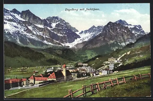 AK Engelberg, Gesamtansicht mit Juchlipass