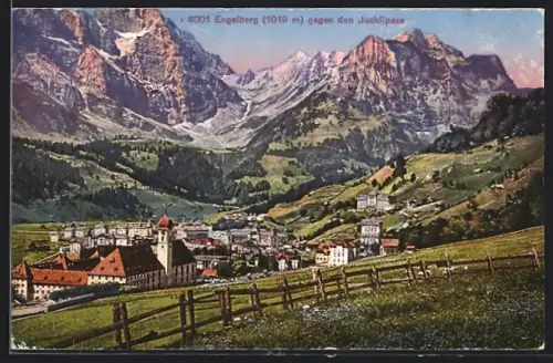 AK Engelberg, Teilansicht gegen den Julichpass