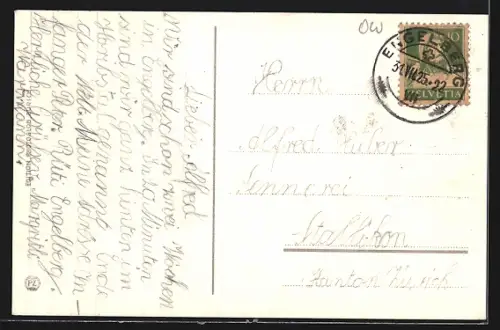 AK Engelberg, Teilansicht gegen den Julichpass