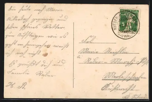 AK Maria Rickenbach, Panorama mit Musenalp