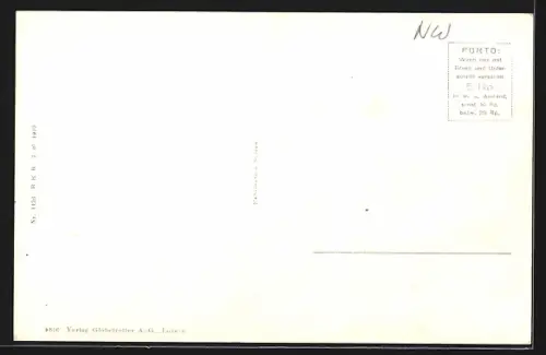 AK Buochs, Uferpartie mit Kirche